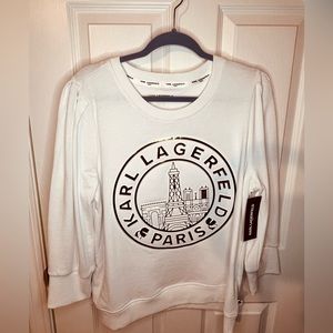 Karl Lagerfeld sweater top size Large